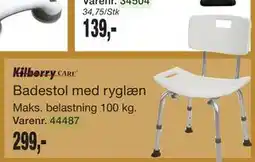 Harald Nyborg Badestol med ryglæn tilbud