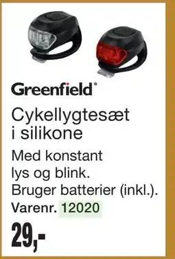 Harald Nyborg Cykellygtesæt i silikone tilbud