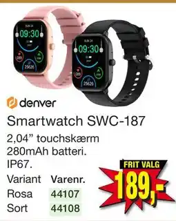 Harald Nyborg Smartwatch SWC-187 tilbud