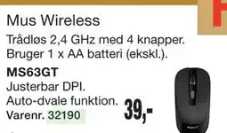 Harald Nyborg Mus Wireless tilbud