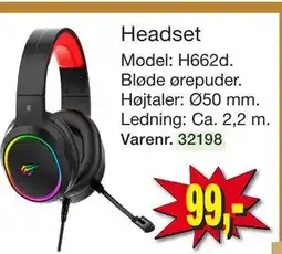 Harald Nyborg Headset tilbud