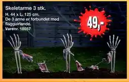 Harald Nyborg Skeletarme 3 stk tilbud