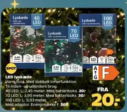 Netto Led lyskæde tilbud