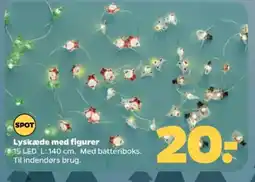 Netto Spot lyskæde med figurer tilbud