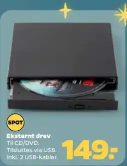 Netto Spot Eksternt drev tilbud
