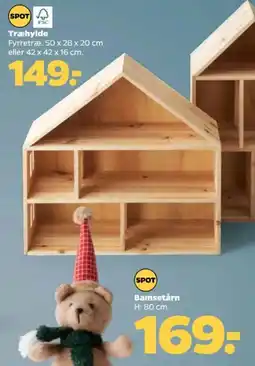 Netto Spot Træhylde tilbud