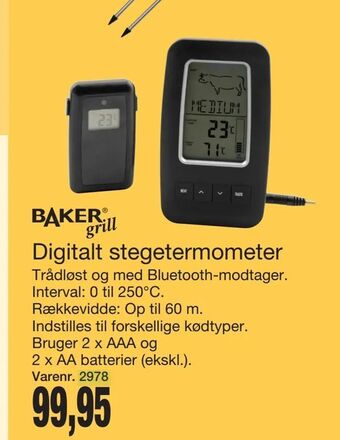 Harald Nyborg Digitalt stegetermometer tilbud