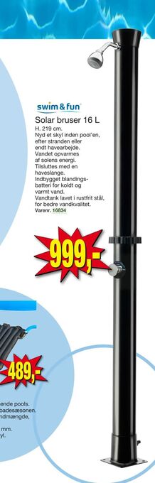 Harald Nyborg Solar bruser 16 L tilbud