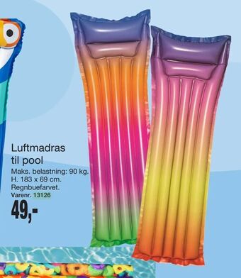 Harald Nyborg Luftmadras til pool tilbud
