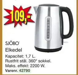 Harald Nyborg Elkedel tilbud