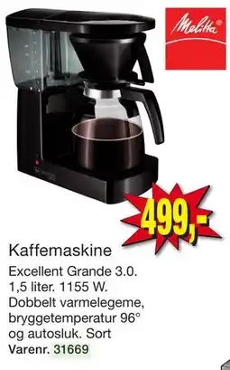 Harald Nyborg Kaffemaskine tilbud