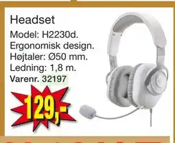 Harald Nyborg Headset tilbud