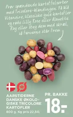 MENY Danske økologiske tricolore kartofler tilbud
