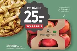 MENY Økologiske æbler (bakke) tilbud