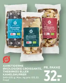 MENY Økologiske croissanter / thebriks / kanelsnurrer tilbud