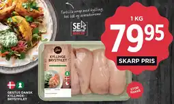 MENY Gestus dansk kyllinge-brystfilet tilbud