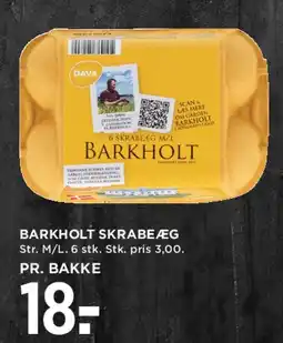 MENY Barkholt Skrabeæg tilbud