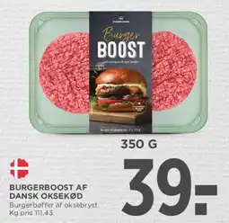MENY BurgerBoost af dansk oksekød tilbud