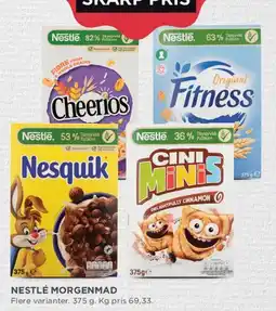 MENY Nestlé morgenmad tilbud