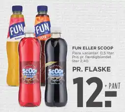 MENY FUN eller SCOOP (drikke) tilbud