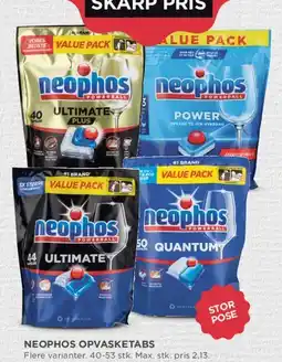MENY NEOPHOS OPVASKETABS tilbud