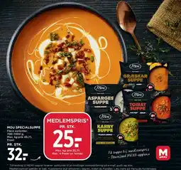 MENY Mou specialsuppe tilbud