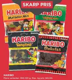 MENY HARIBO tilbud