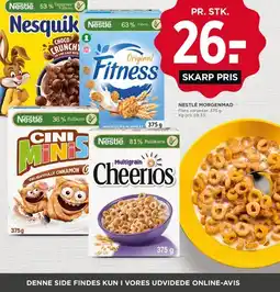 MENY Nestlé morgenmad tilbud
