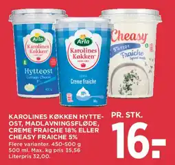 MENY Karolines Køkken / Cheasy tilbud