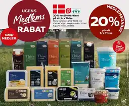 Kvickly Thise produkter (20% medlemsrabat) tilbud