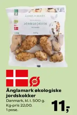Kvickly Änglamark økologiske jordskokker tilbud