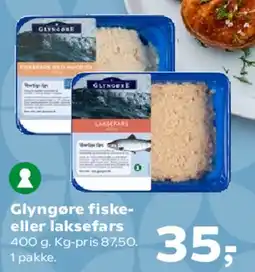 Kvickly Glyngøre fiske- eller laksefars tilbud
