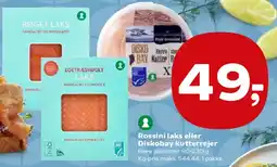 Kvickly Rossini laks eller Diskobay kutterrejser tilbud