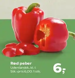 Kvickly Rød peber tilbud