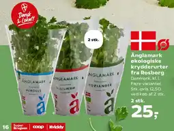 Kvickly Änglamark økologiske krydderurter fra Rosborg tilbud