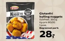 Kvickly Glutenfri kylling nuggets tilbud