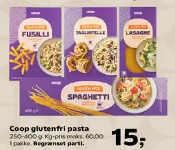 Kvickly Coop glutenfri pasta tilbud