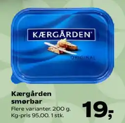 Kvickly Kærgården smørbar tilbud