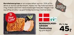 Kvickly Bornholmergrisen flæskesteg tilbud