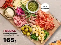 Kvickly Fredagstapas tilbud