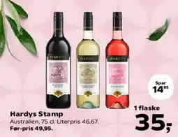 Kvickly Hardys Stamp tilbud