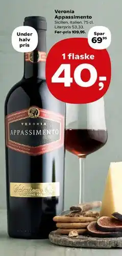 Kvickly Veronia Appassimento tilbud