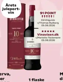 Kvickly Rødvin (udvalgt flaske fra tilbud) tilbud