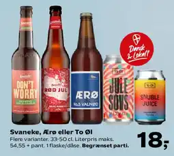 Kvickly Svaneke, Ærø eller To Øl tilbud