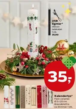 Kvickly USB lighter tilbud