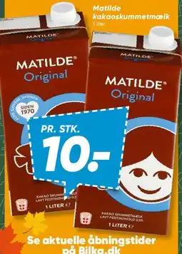 Bilka Matilde Original kakaoskummetmælk tilbud