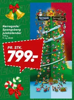 Bilka Nørregade / Spangsberg julekalender tilbud