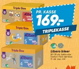 Bilka Libero bleer - Triple Box tilbud