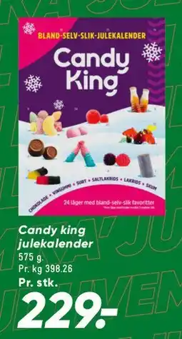 Bilka Candy King julekalender tilbud