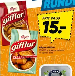 Bilka Pågen Gifflar tilbud